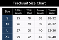 Men Black Printed Tracksuit Supra Car Design For Men